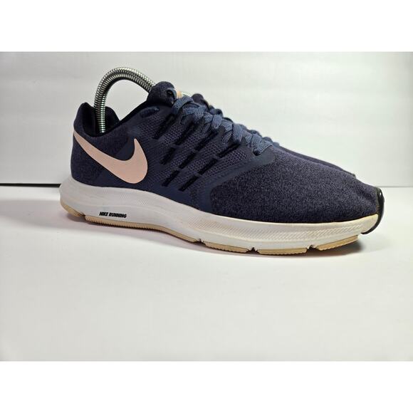 Nike Womens Sz 7.5 Run Swift Running Shoes Blue Pink 909006-501 Low Top Sneakers - Picture 1 of 8
